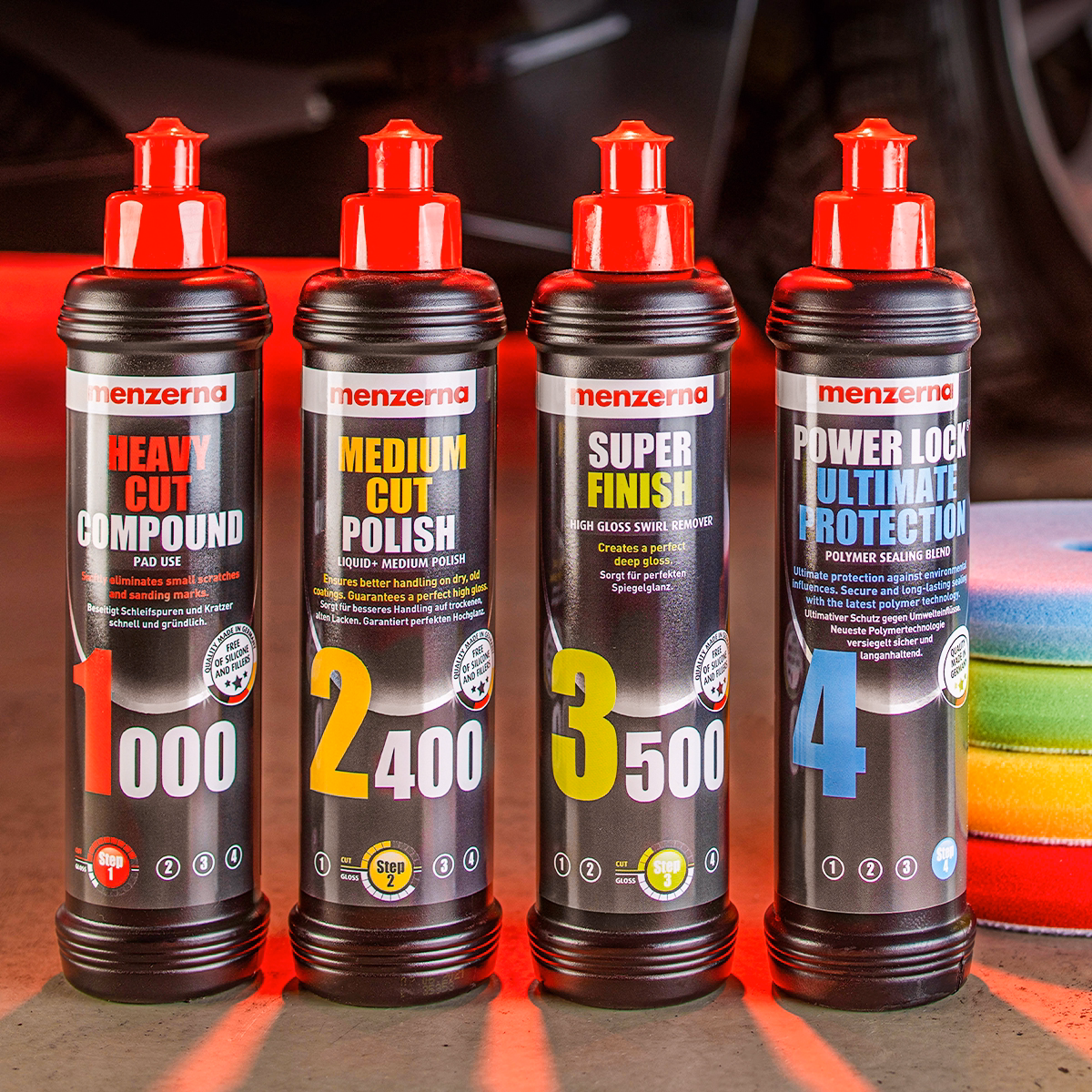 Menzerna professional polishing at work